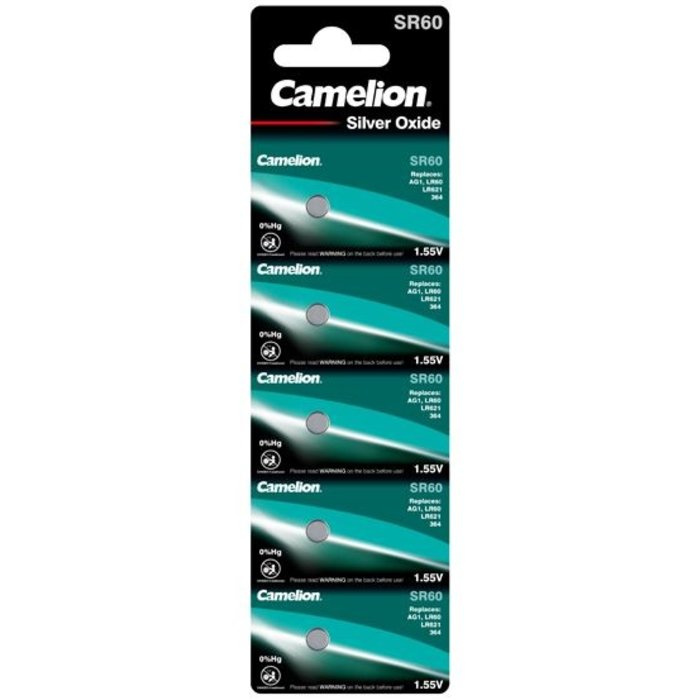 Camelion Camelion SR60 364 horloge batterijen 5 stuks