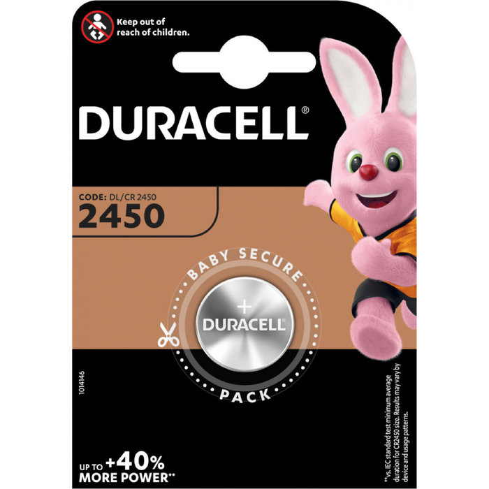 Duracell Duracell 2450 Lithium Batterij CR2450 DL2450
