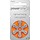 13 Hoorbatterijen Oranje - P13 PR48 Zink-Lucht 1.45V - Blister 6 stuks