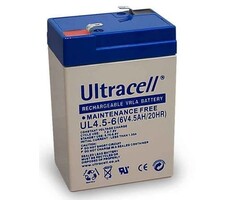 Ultracell 6V, 4,5 Ah Loodaccu UltraCell UL4.5-6