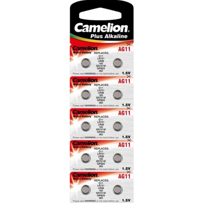 Camelion Camelion AG11 362 162 Alkaline 10 stuks