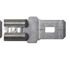 F1 - F2 adapter voor accu's per stuk (4.75mm naar 6.35mm)