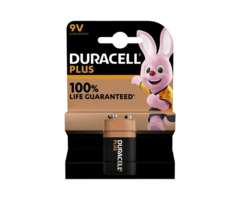 Duracell 9 Volt Plus Alkaline 100% Batterij Duracell