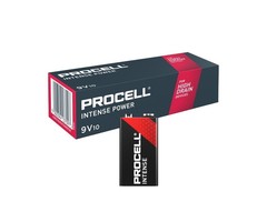 Procell 9 Volt Alkaline batterij Procell  Intense 10 Stuks