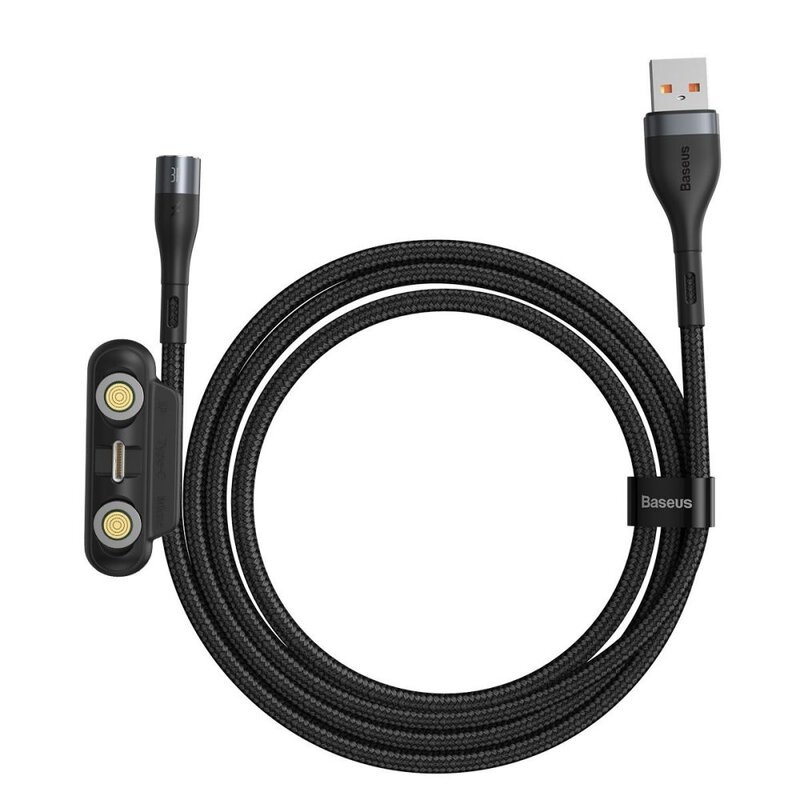 3 1 magnetische kabel USB-C, micro USB en Lightning - Beterbatterij