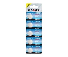 Arcas CR2032 Knoopcel 5 Stuks 3V Lithium Batterij