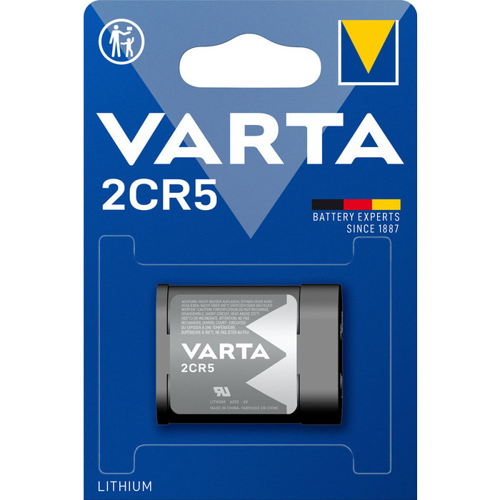 Varta Varta 2CR5 Lithium batterij 6V