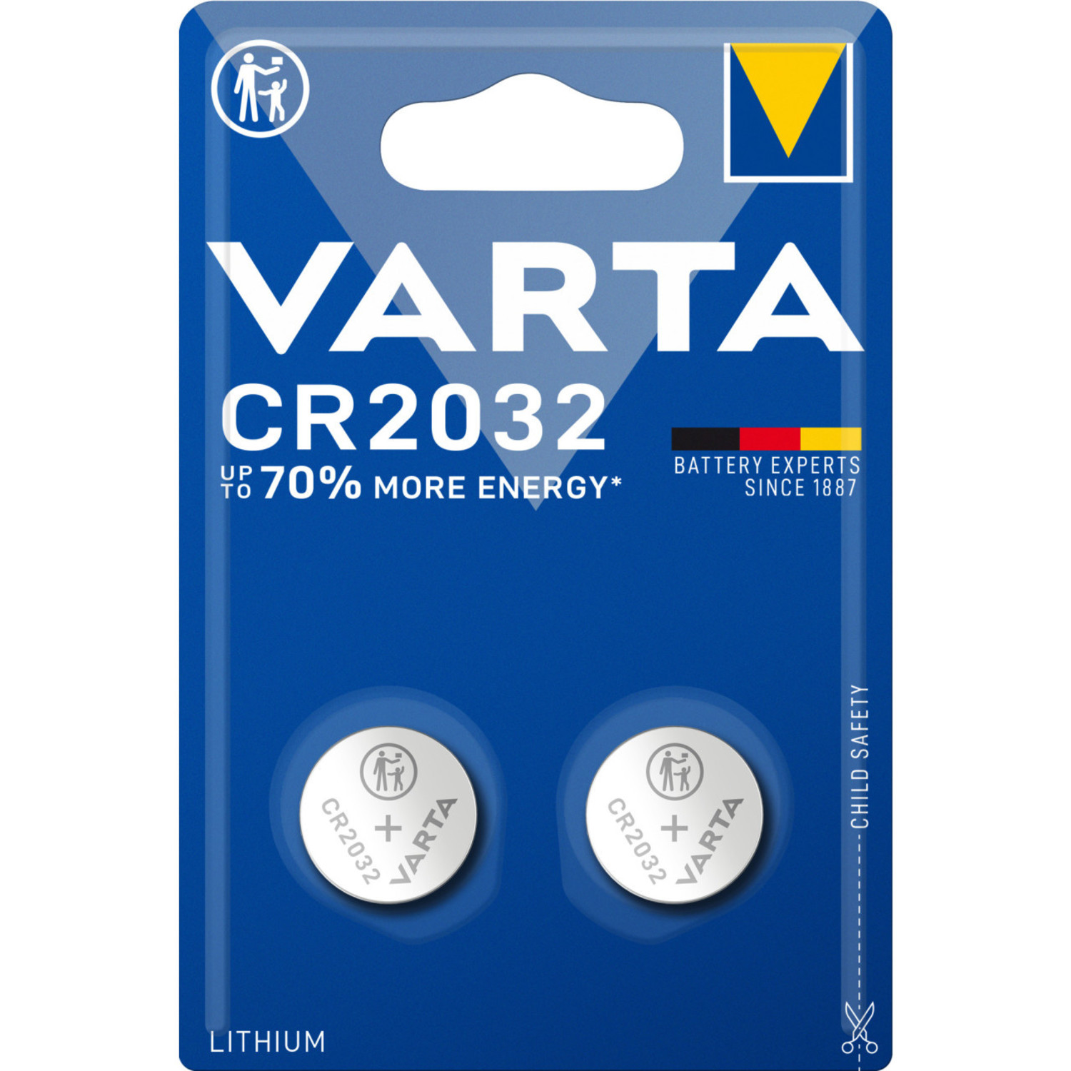 Niet meer geldig Nathaniel Ward berekenen CR2032 Varta Lithium batterij - 2 stuks - Beterbatterij