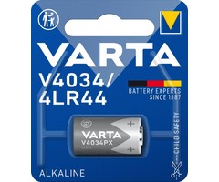 Varta 4LR44 - V4034PX - 6 Volt Alkaline Varta