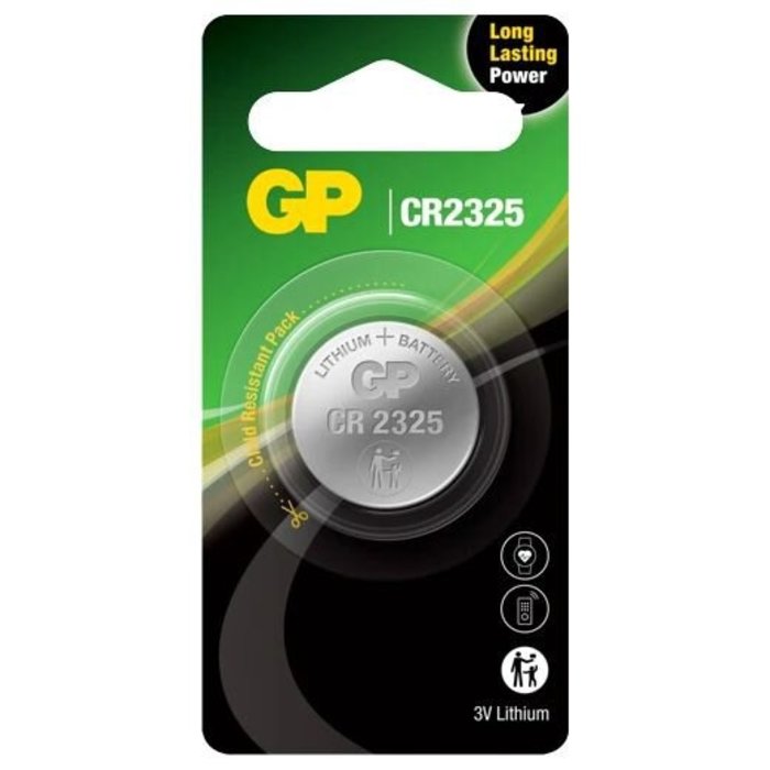 GP Batteries CR2325 Knoopcel Lithium Batterij  GP