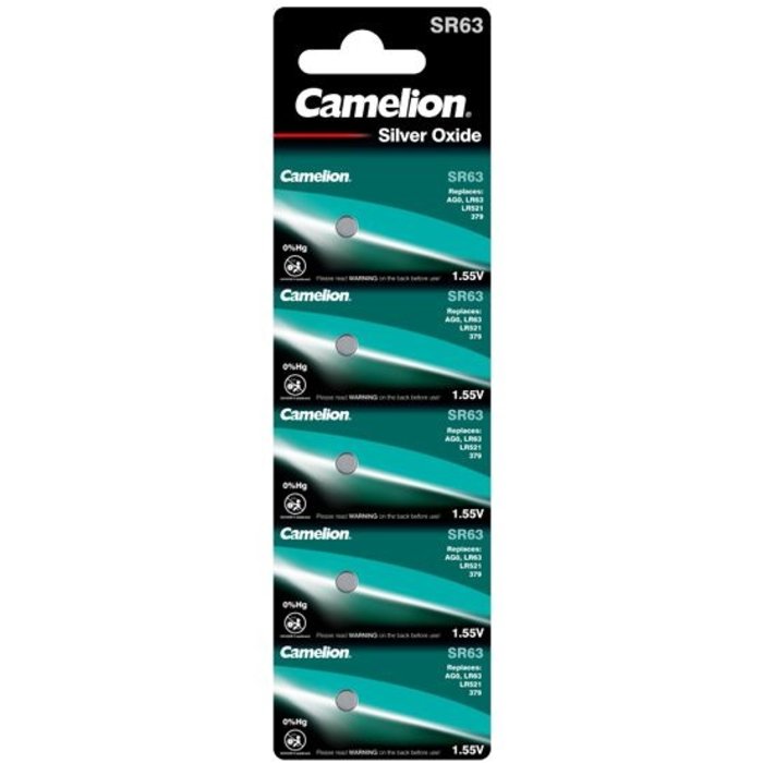 Camelion Camelion SR63W 379 horloge batterijen 5 stuks