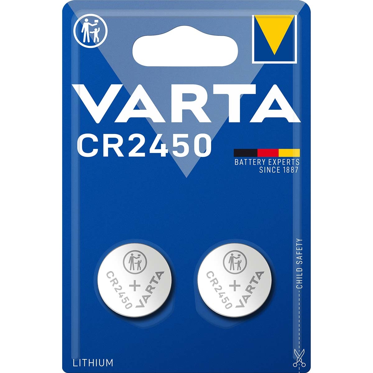 Jolly Corroderen Bestaan Varta CR2450 Lithium knoopcel batterij 2 stuks - Beterbatterij