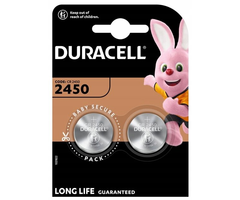 Duracell CR2450 Lithium Batterijen  2 stuks
