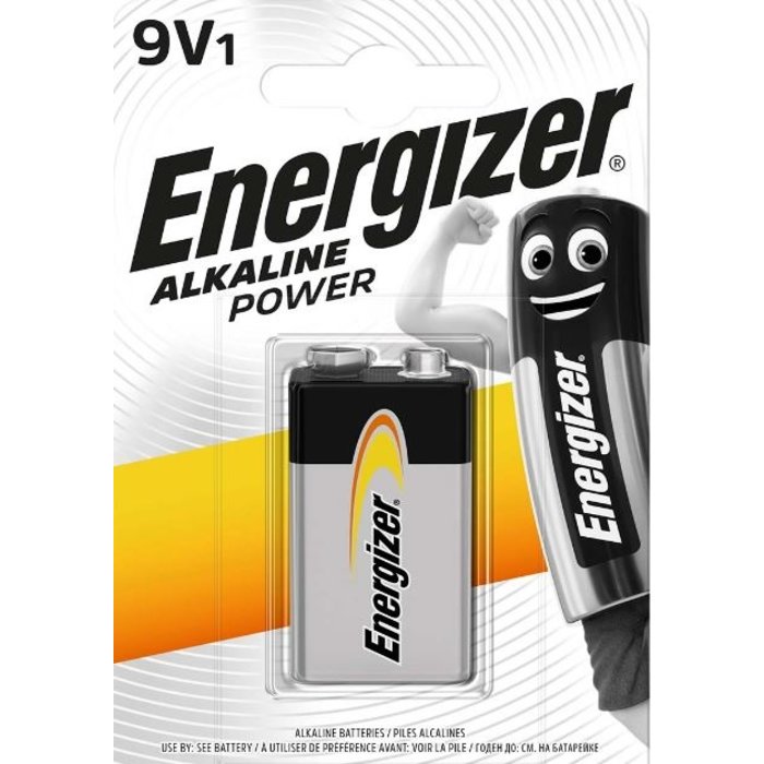 Energizer 9V alkaline batterij Energizer