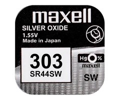 303 Horloge Batterij SR44 - Sr44SW Maxell