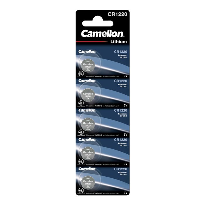 Camelion CR1220 3 V 5 Stuks Lithium batterij Camelion