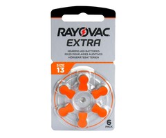 Rayovac hoortoestel batterijen  6 x Typ 13 PR48 - Rayovac