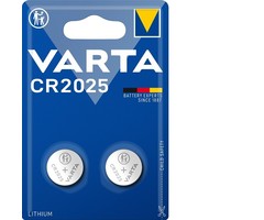 Varta CR2025 Lithium batterijen -2 stuks