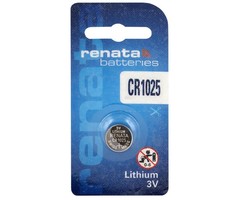 Renata CR1025 3V knoopcel  Renata