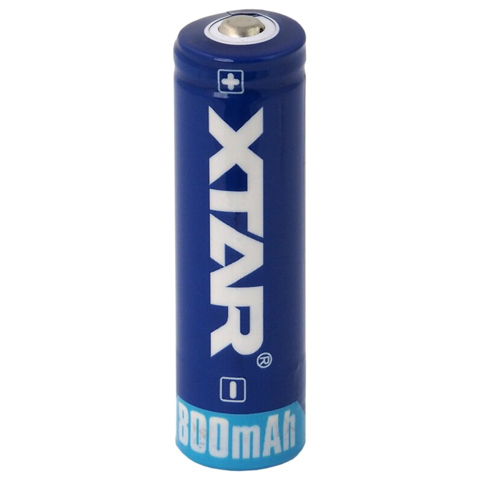 XTAR 14500 AA 3,6V  800mAh oplaadbare Li-ion batterij