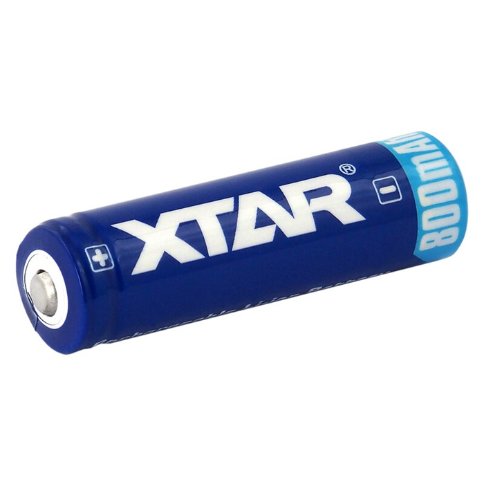XTAR 14500 AA 3,7V  800mAh oplaadbare Li-ion batterij