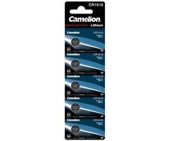 Camelion CR1616 Knoopcel 5 Stuks 3V Lithium Batterij - Camelion