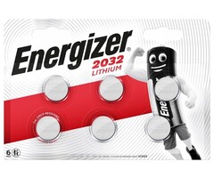 Energizer 6 x CR2032 knoopcel batterijen