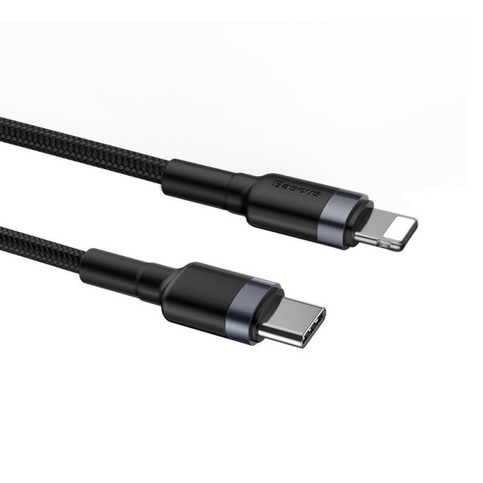 Baseus USB-C - Lightning  kabel 100cm  Zwart 20 Watt
