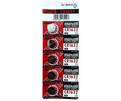 CR1632 Lithium  knoopcel 5 stuks