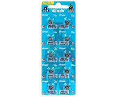 Vinnic AG1- LR60 Knoopcel batterijen  10 stuks