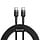 USB-C naar USB-C kabel Max 60 Watt - Zwart - 1 meter