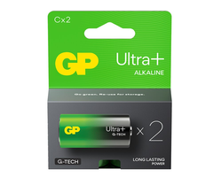 GP Batteries C Ultra Plus alkaline blister 2