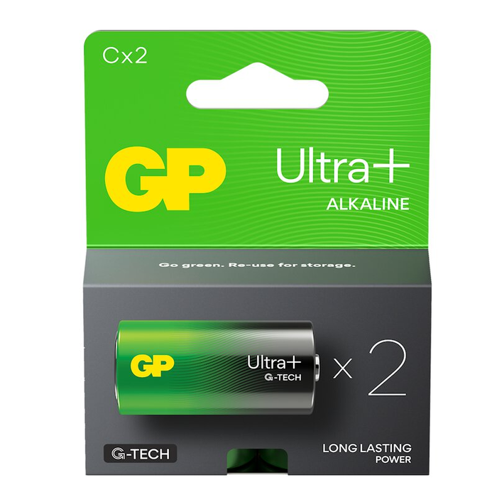 GP Batteries GP C Ultra Plus alkaline blister 2