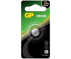 GP Batteries CR1225 Lithium Knoopcel  Batterij