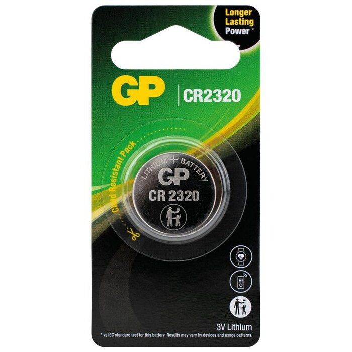 GP Batteries CR2320 lithium knoopcel batterij