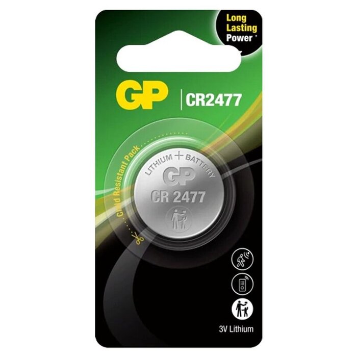 GP Batteries CR2477 lithium knoopcel batterij
