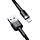 USB kabel - Apple Lightning - 2A - 3 meter Grijs/Zwart