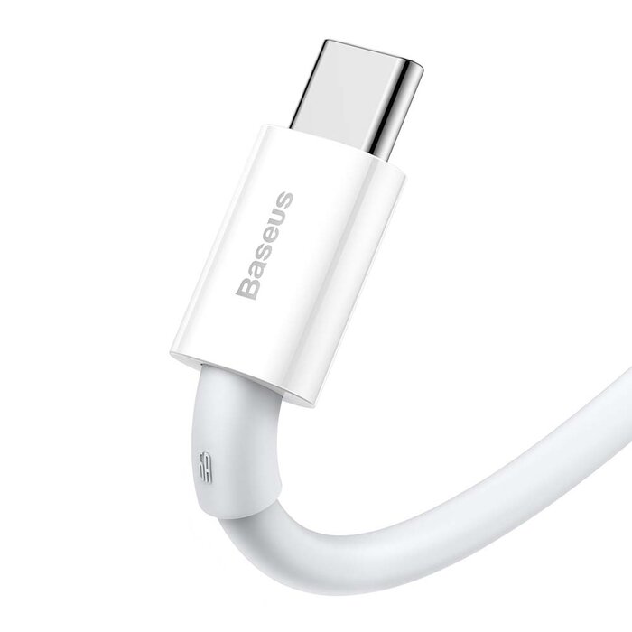 Baseus Kabel Superior USB - USB-C 2,0 m wit 66W