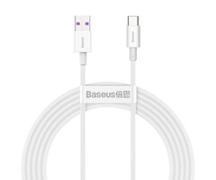 Baseus Kabel Superior USB - USB-C 2,0 m wit 66W
