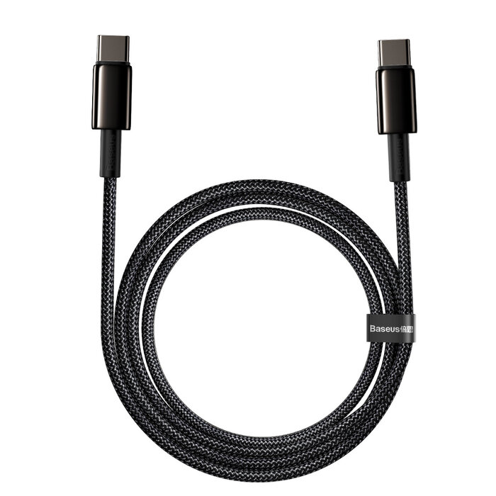 Baseus USB-C naar USB-C  2,0 m zwart  100W