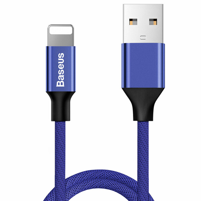 Baseus  Baseus USB-Apple lightning kabel 120cm blauw CALYW-13