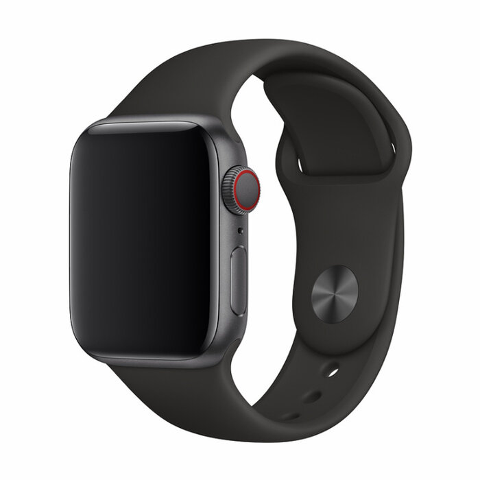 Devia Smartwatchbandje  Apple Sport  Zwart (38, 40  en 41mm)