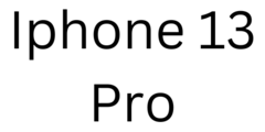 Iphone 13 Pro 6.1"