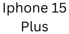 Apple iPhone 15 Plus 6.7"