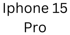 Apple iPhone 15 Pro 6.1"