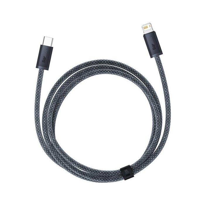 Baseus USB-C naar Apple Lightning  kabel 100 cm Zwart 20W