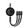 3in1 USB-kabel - USB-C, Lightning, micro-USB 110cm oprolbaar