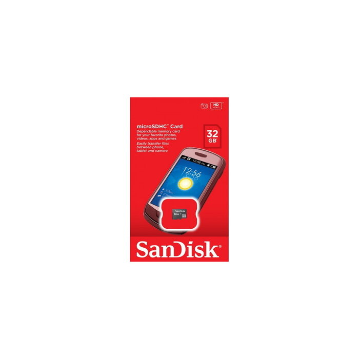 Sandisk 32 GB microSDHC geheugenkaart
