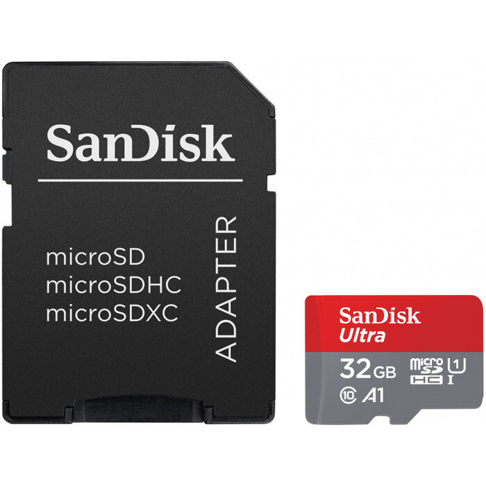 Sandisk 32 GB UHS-I Ultra microSDHC geheugenkaart