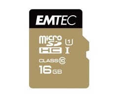 Emtec 16 GB Class 10  microSDHC  geheugenkaart met SD Adapter